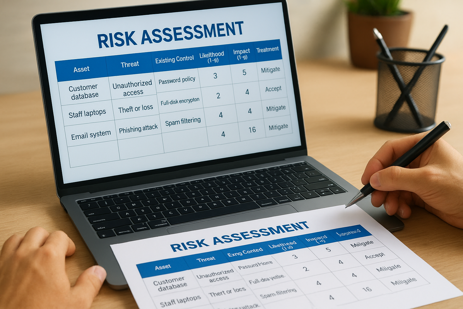 How to run your risk assessment