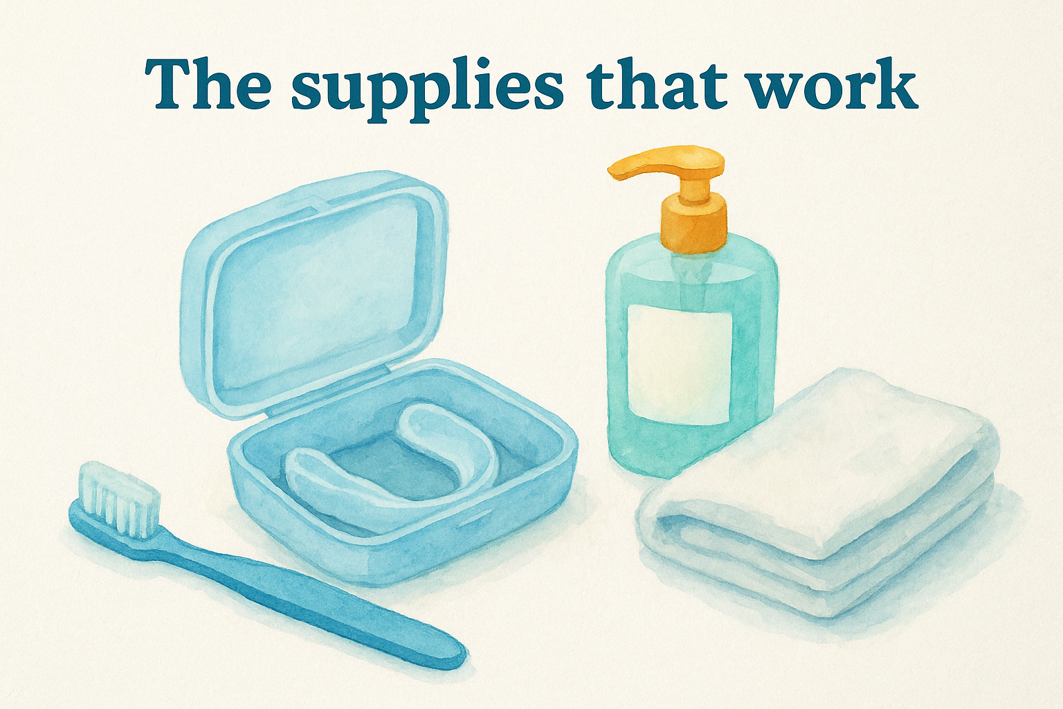 The supplies that work