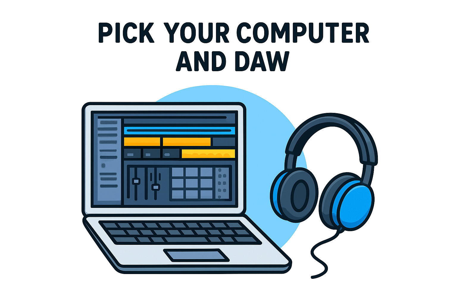 Pick your computer and DAW