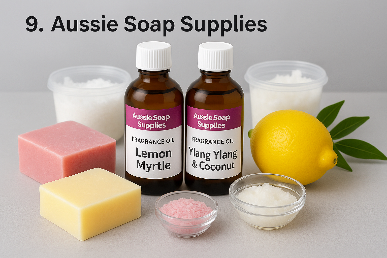 9. Aussie Soap Supplies