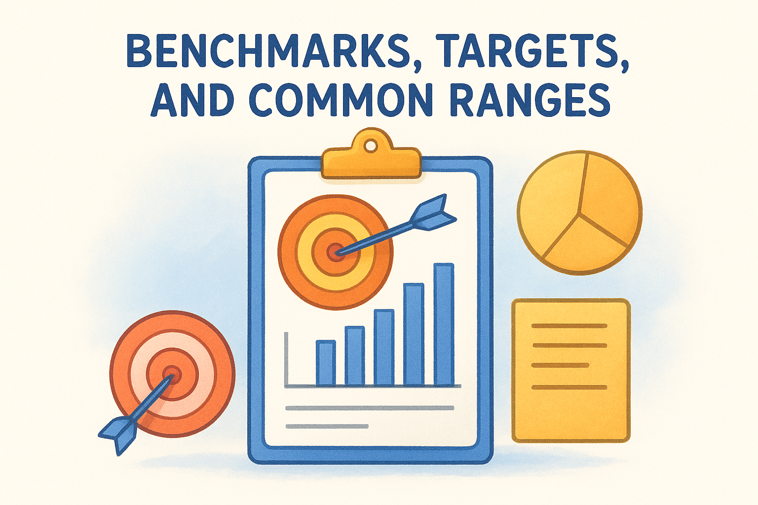 Benchmarks, targets, and common ranges