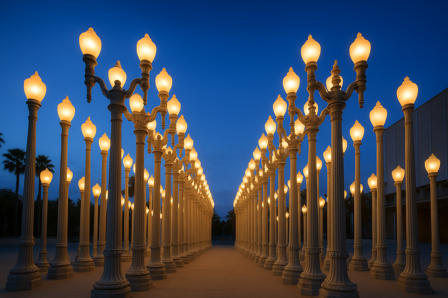 4. Urban Light at LACMA