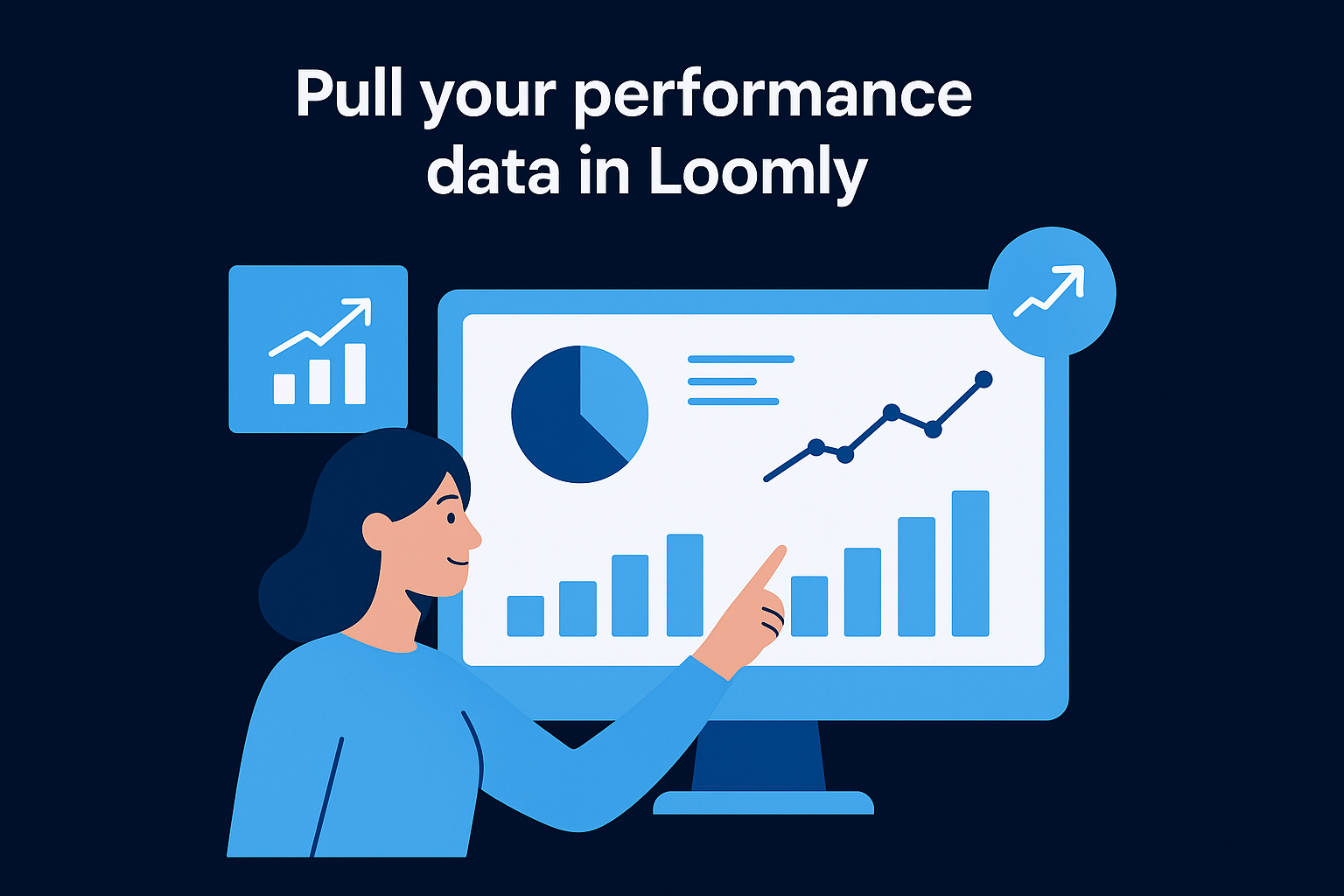 Pull your performance data in Loomly
