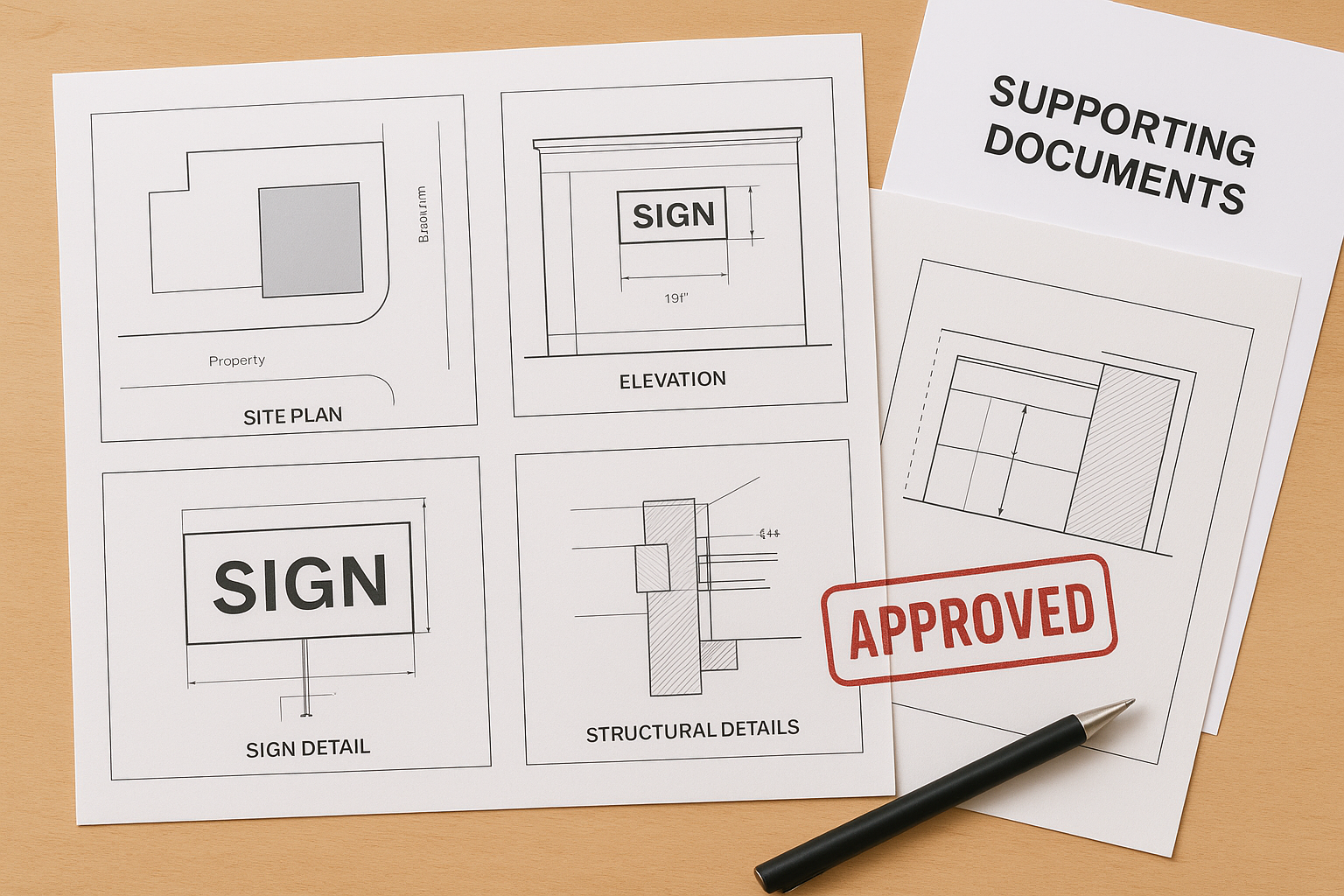 What your drawing package must include