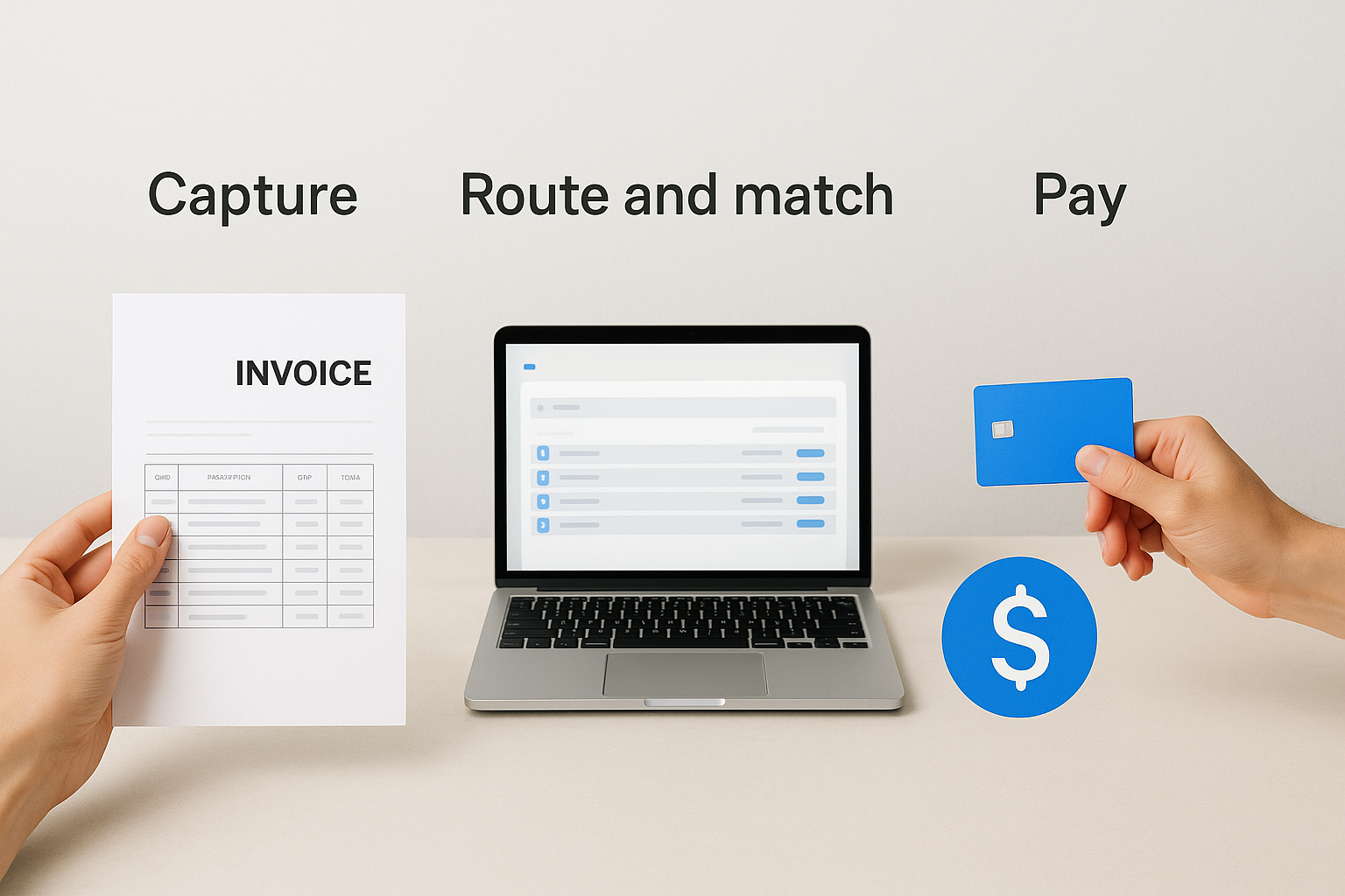 How AP automation works from invoice to pay
