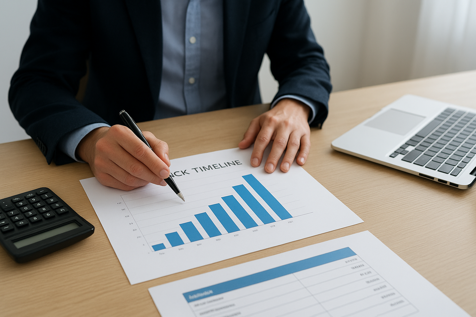 Building a payback timeline