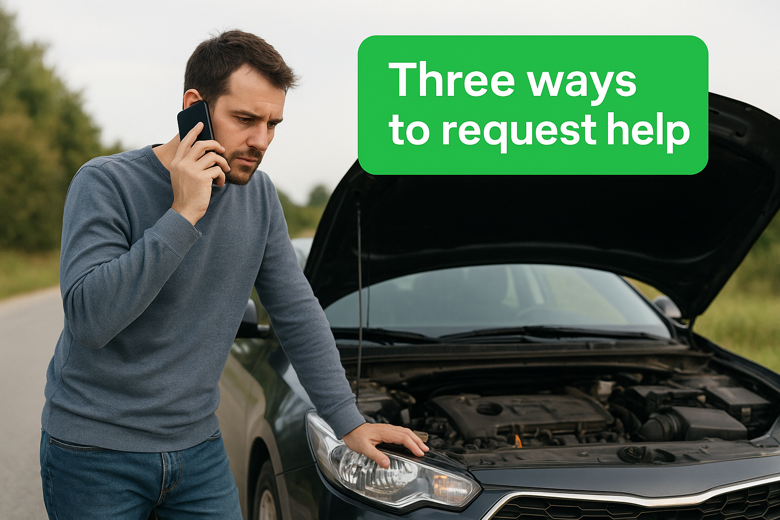 Three ways to request help