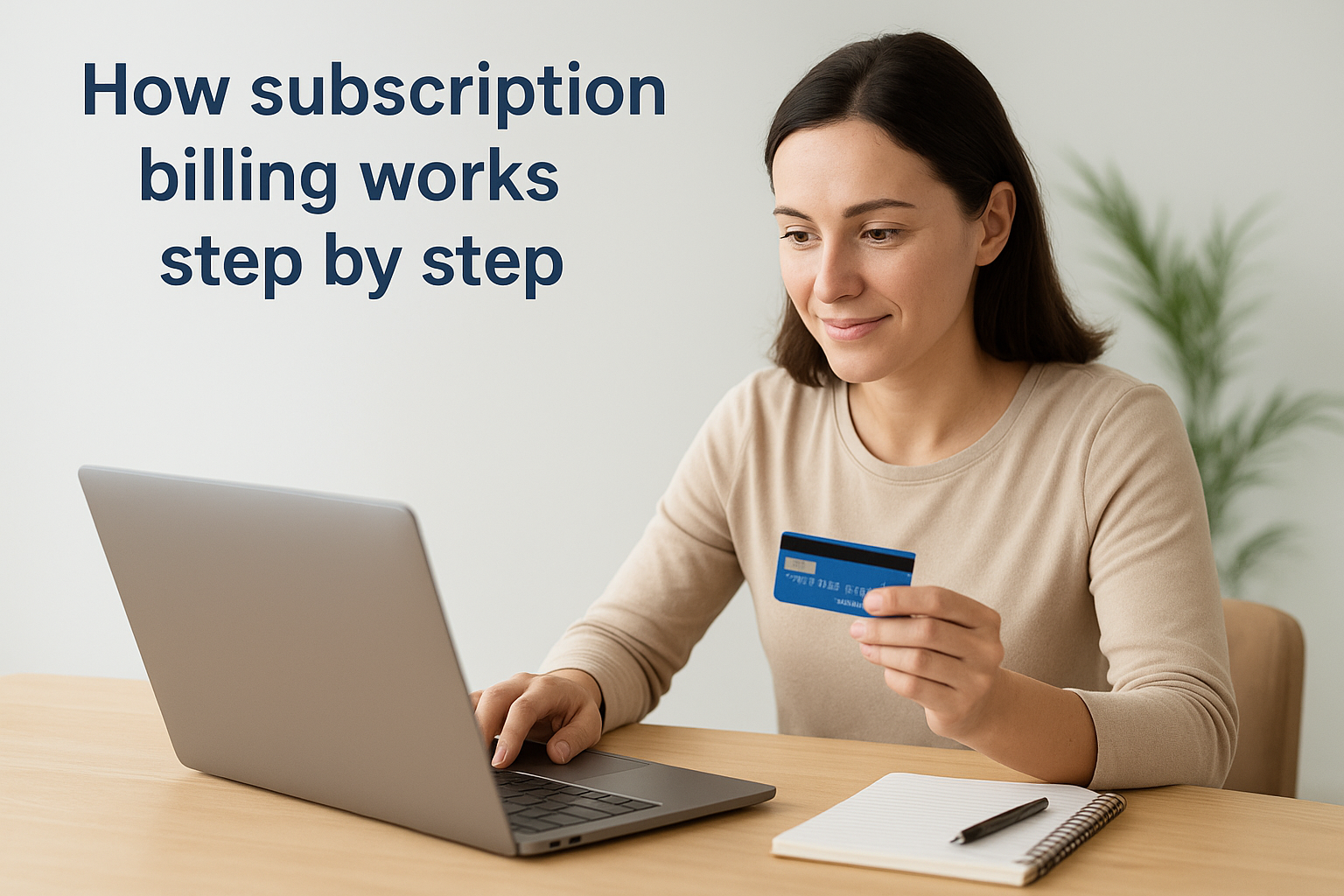How subscription billing works step by step
