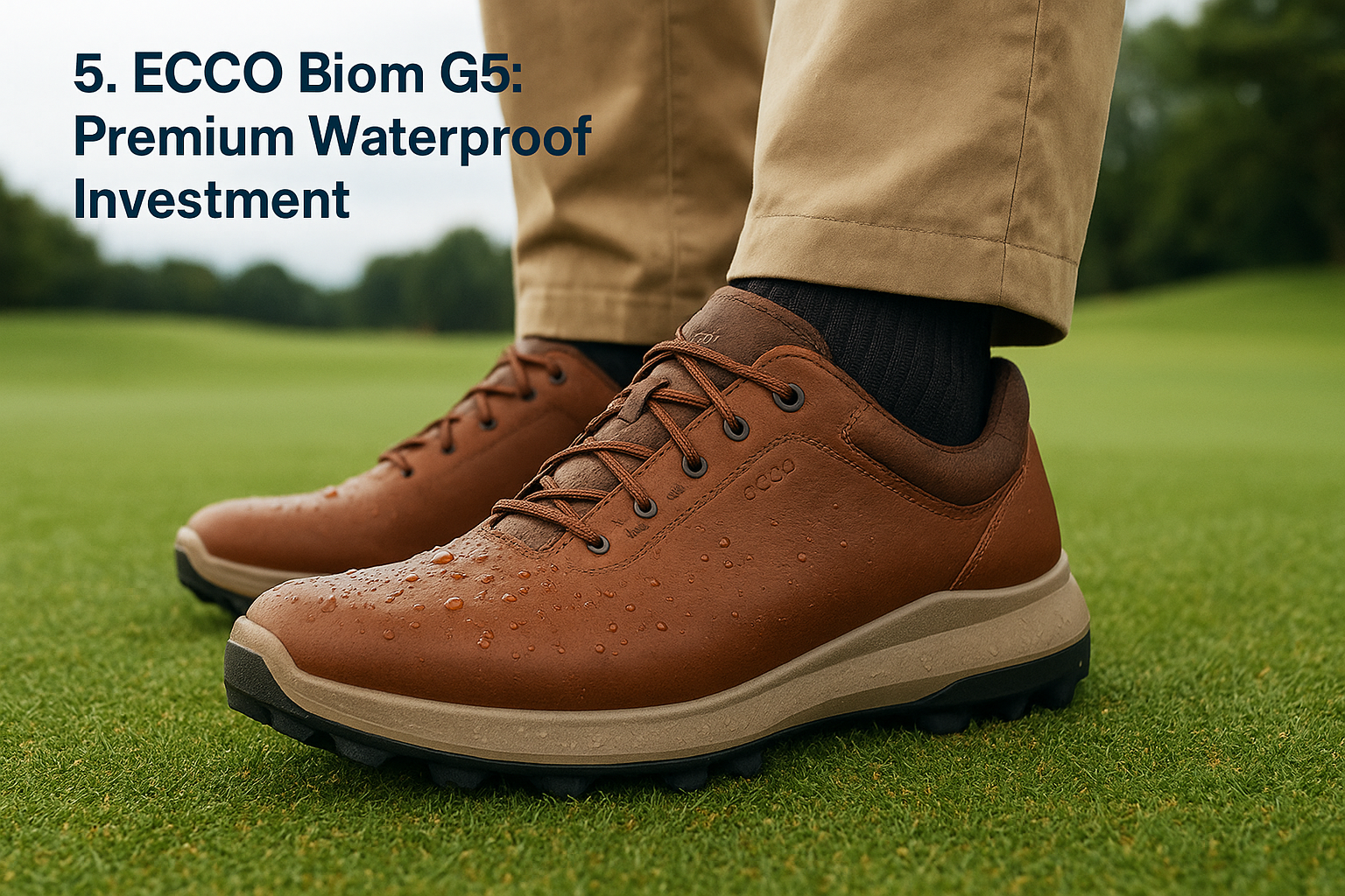 5. ECCO Biom G5: Premium Waterproof Investment