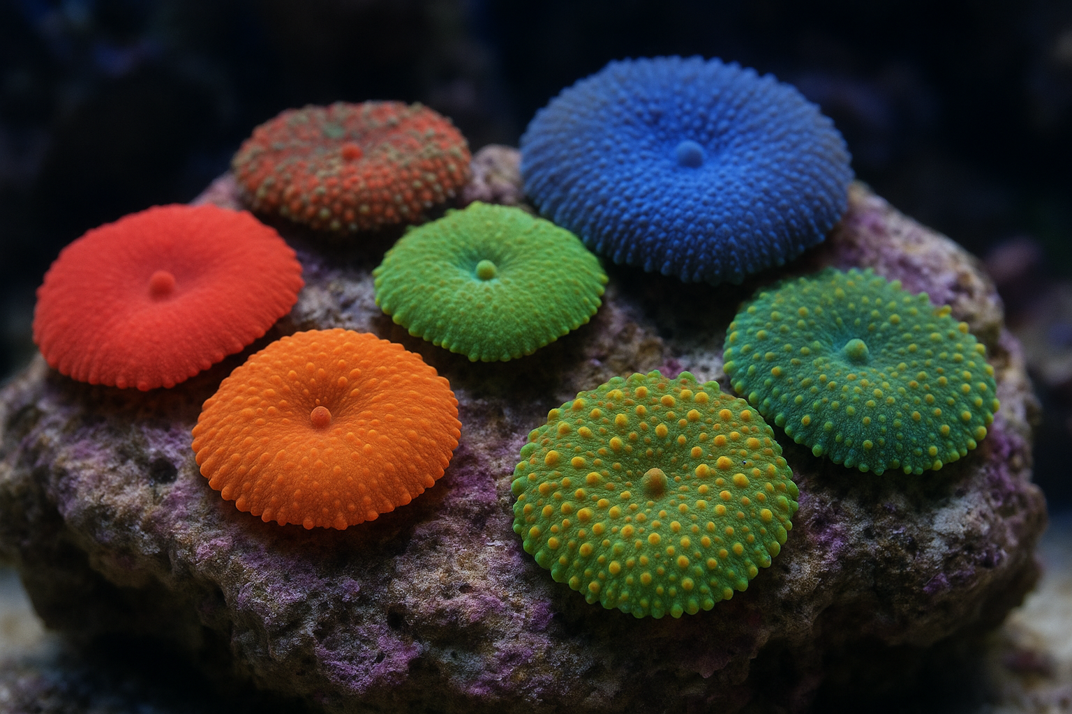 2. Mushroom corals