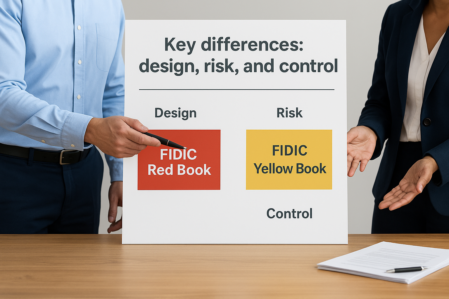 Key differences: design, risk, and control