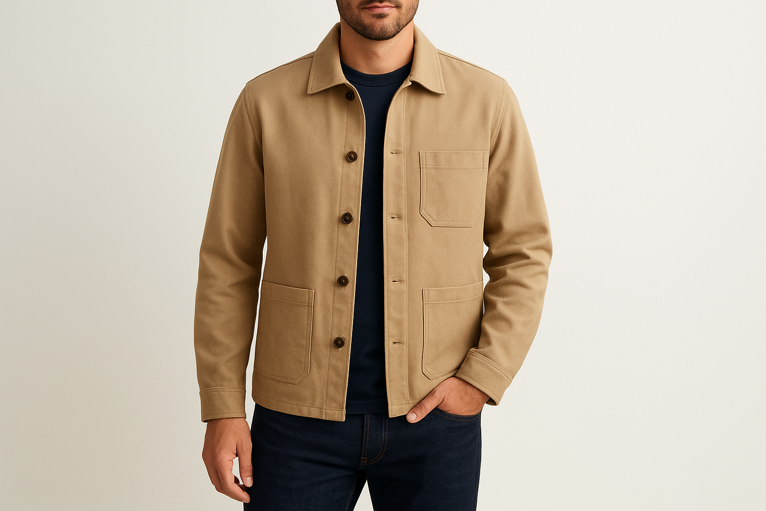 4. A versatile overshirt or chore jacket