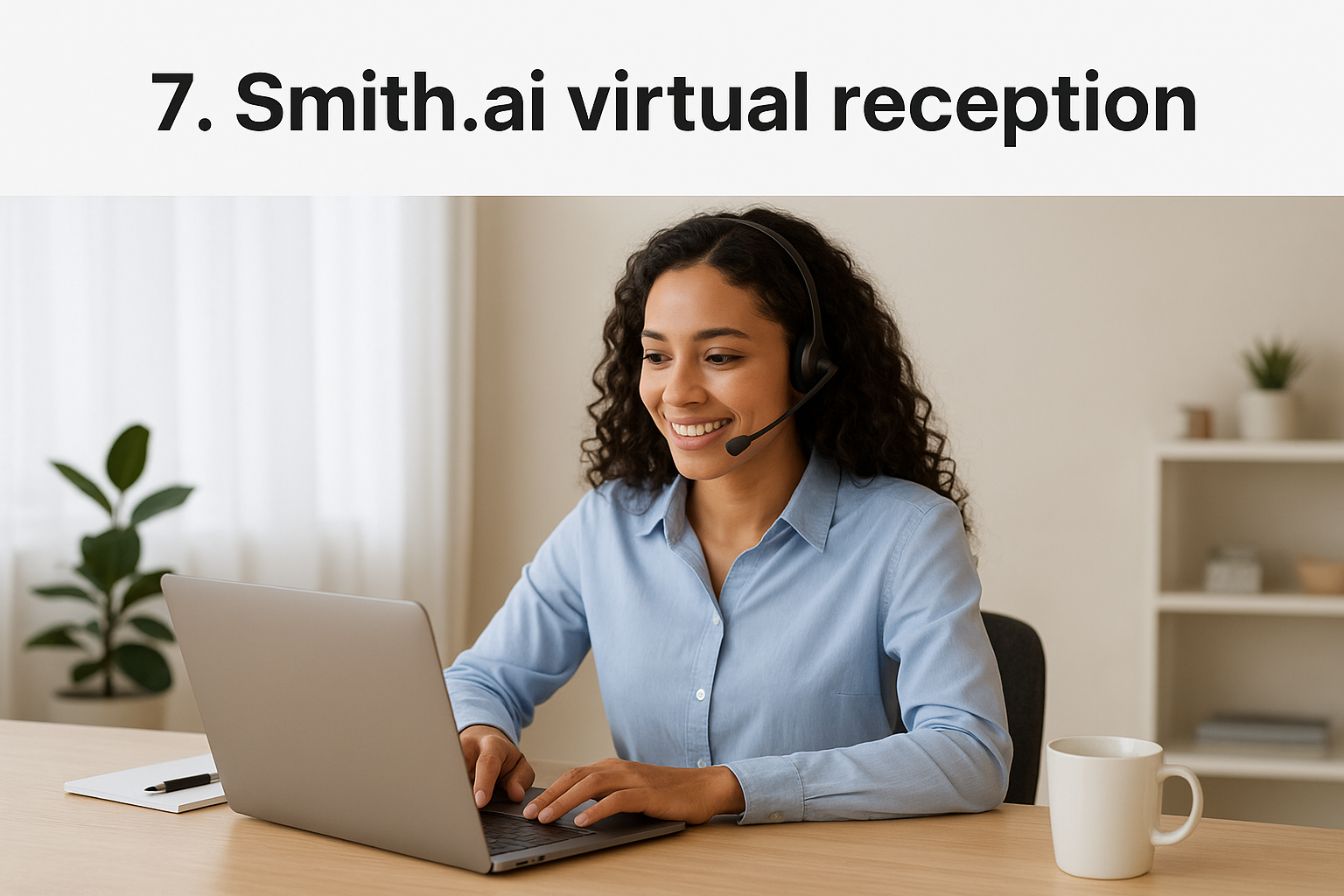 7. Smith.ai virtual reception