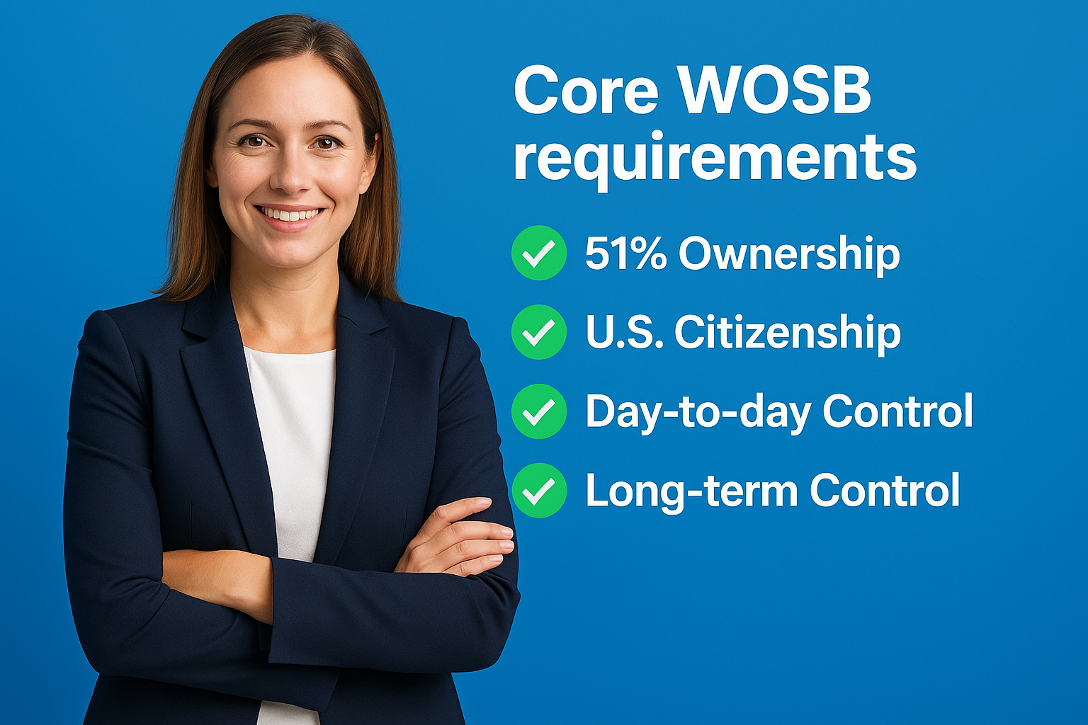 Core WOSB requirements