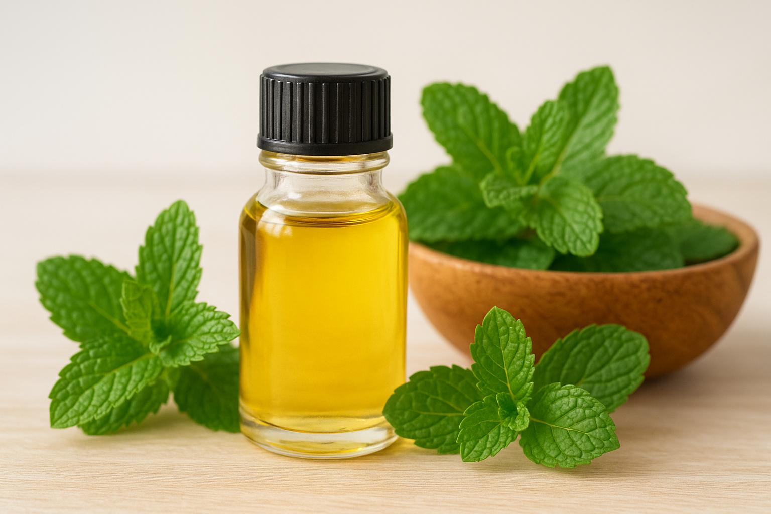 8. Peppermint oil