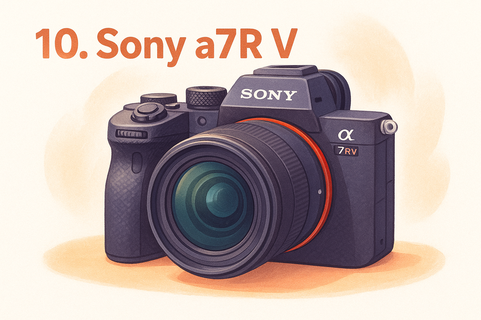 10. Sony a7R V