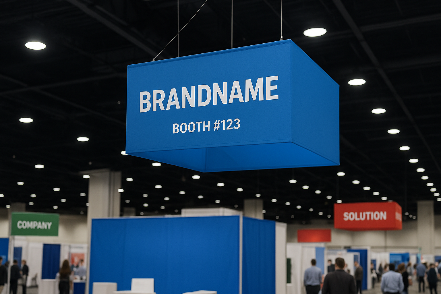 3. Overhead sign that you can spot from aisles