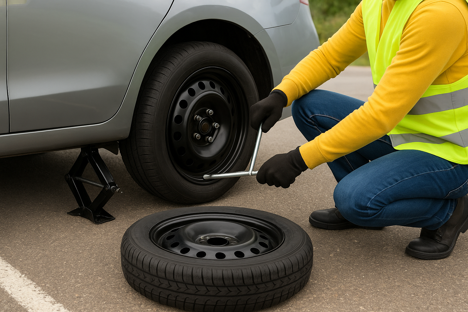 What To Do When Tire Goes Flat: Safe Steps In Detroit How to change a spare tire step by step