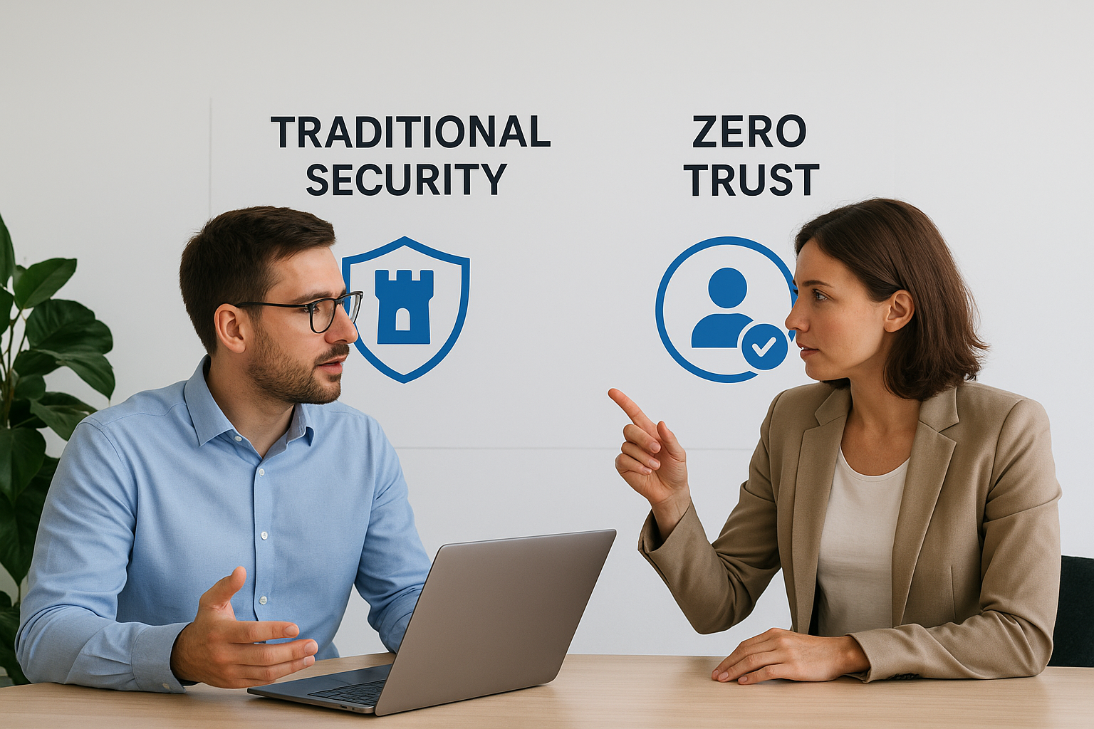 Zero Trust vs Traditional Security: Differences Explained | TrustedIA.com
