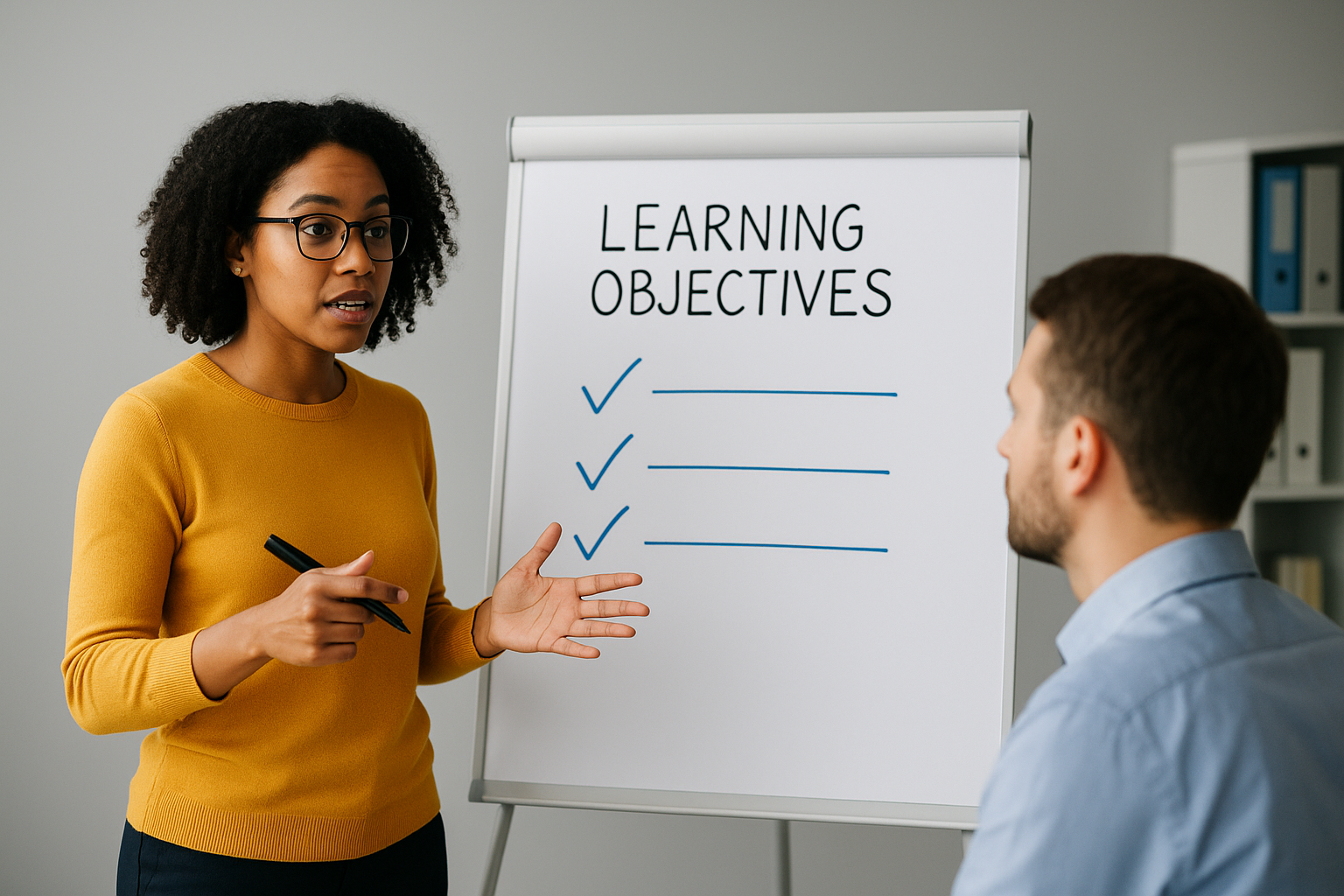 Start with your learning objectives