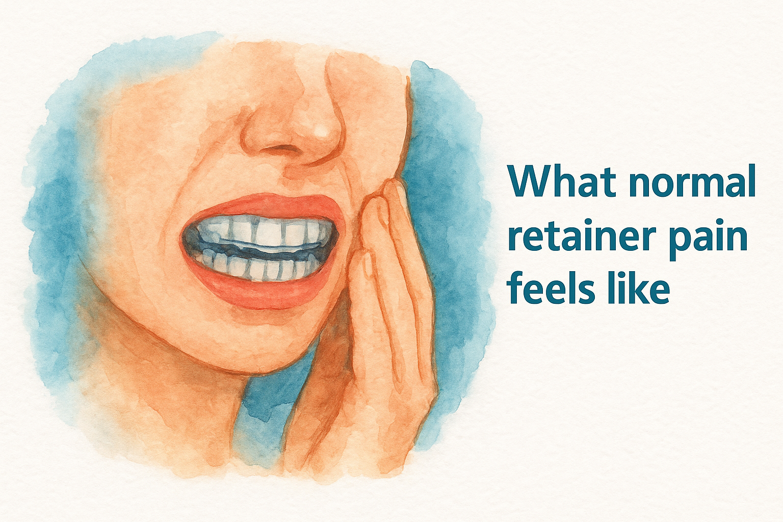 What normal retainer pain feels like