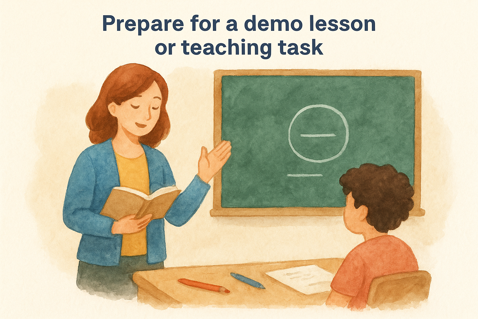 12. Prepare for a demo lesson or teaching task