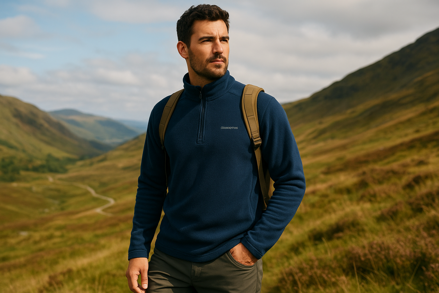 4. Craghoppers CO2 Renu Half Zip Fleece