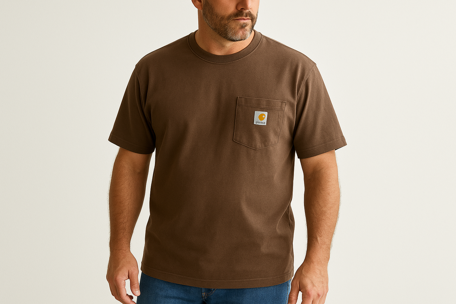 8. Carhartt heavyweight pocket T-shirt