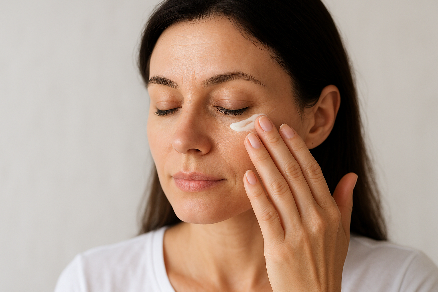 A simple routine to keep eye wrinkles softer