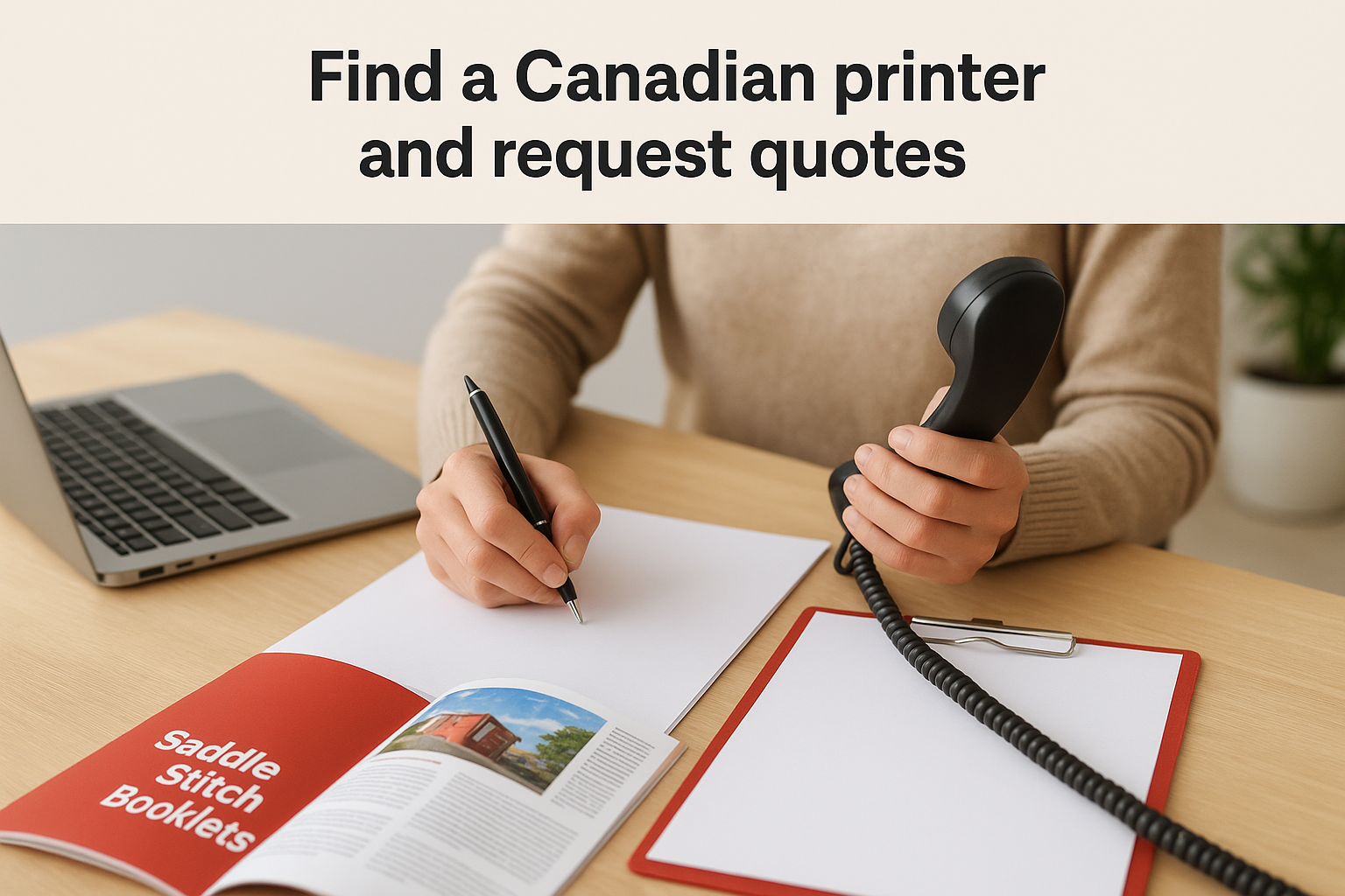 Find a Canadian printer and request quotes