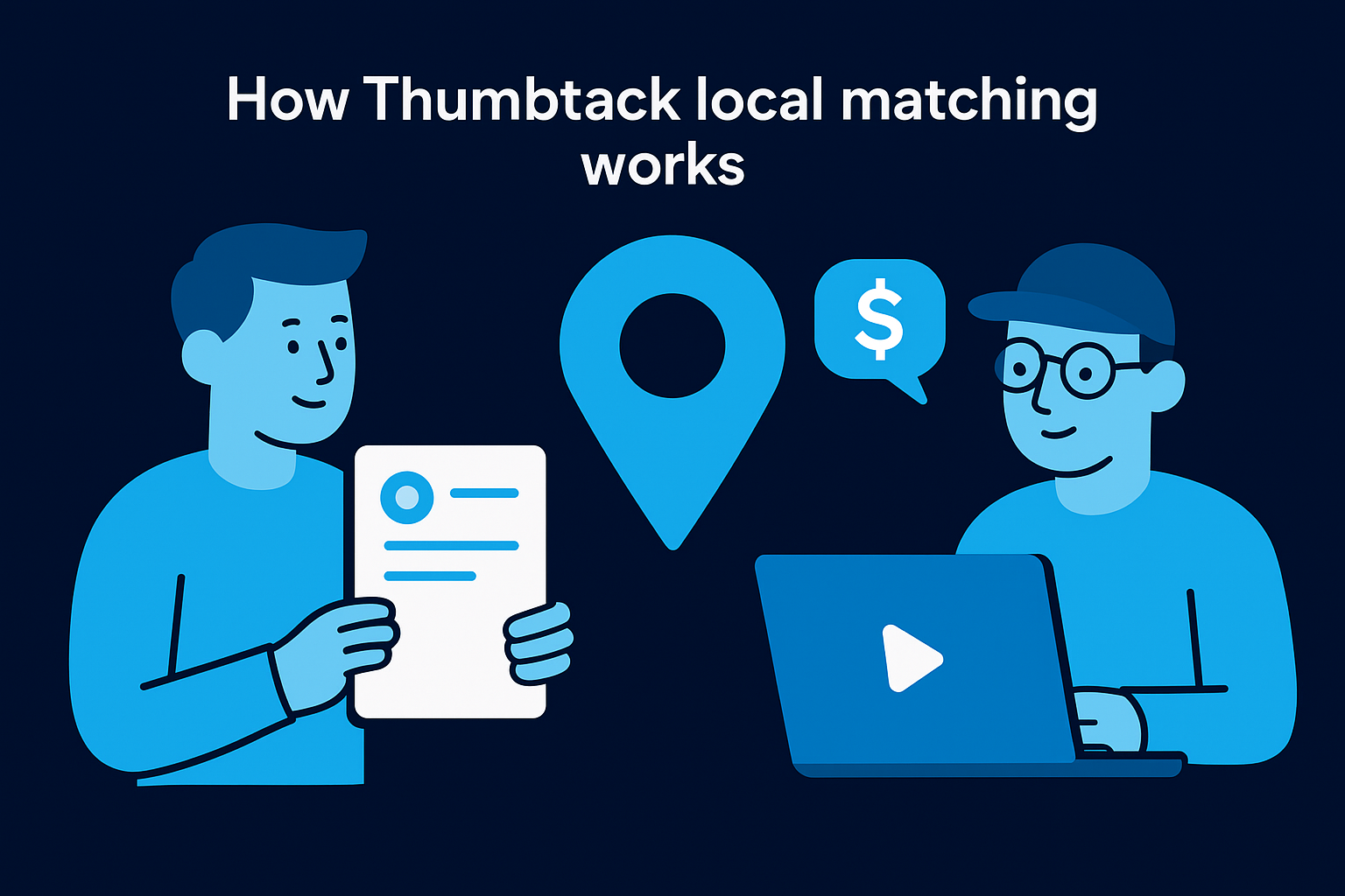 How Thumbtack local matching works