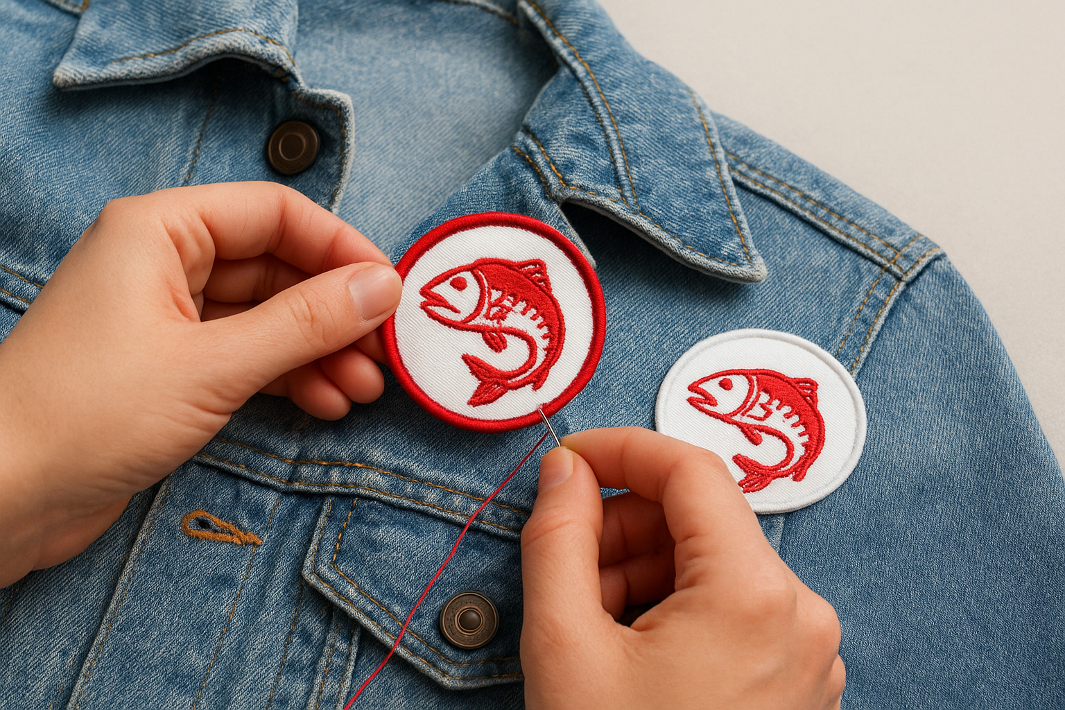 Sew-on vs iron-on and what lasts longer