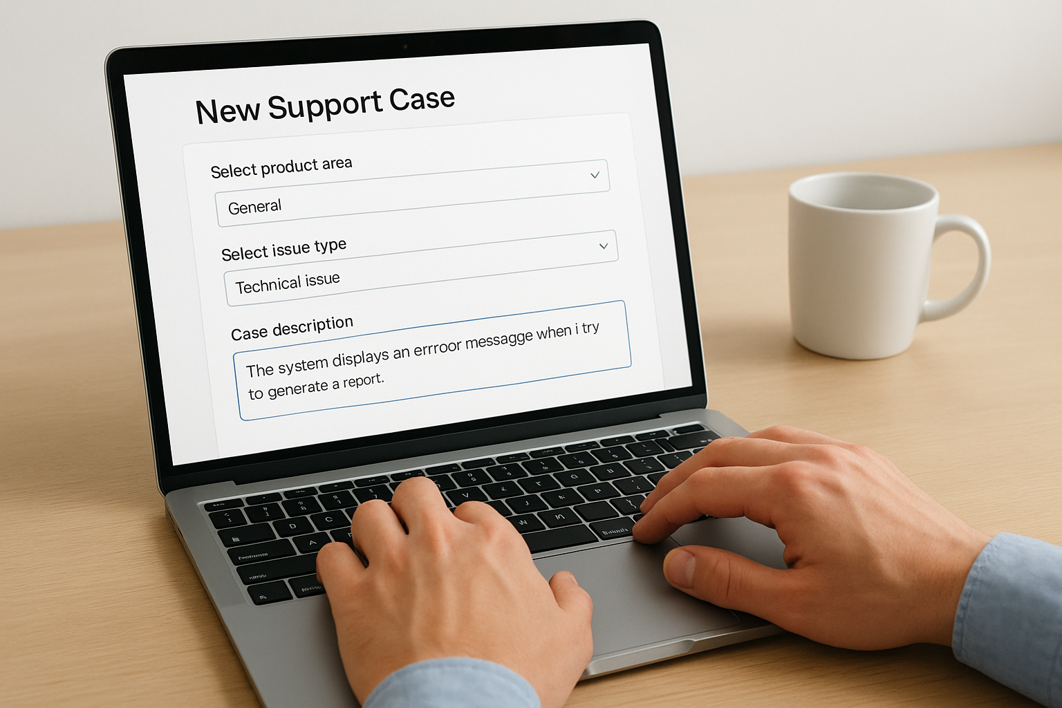 How to submit a new support case