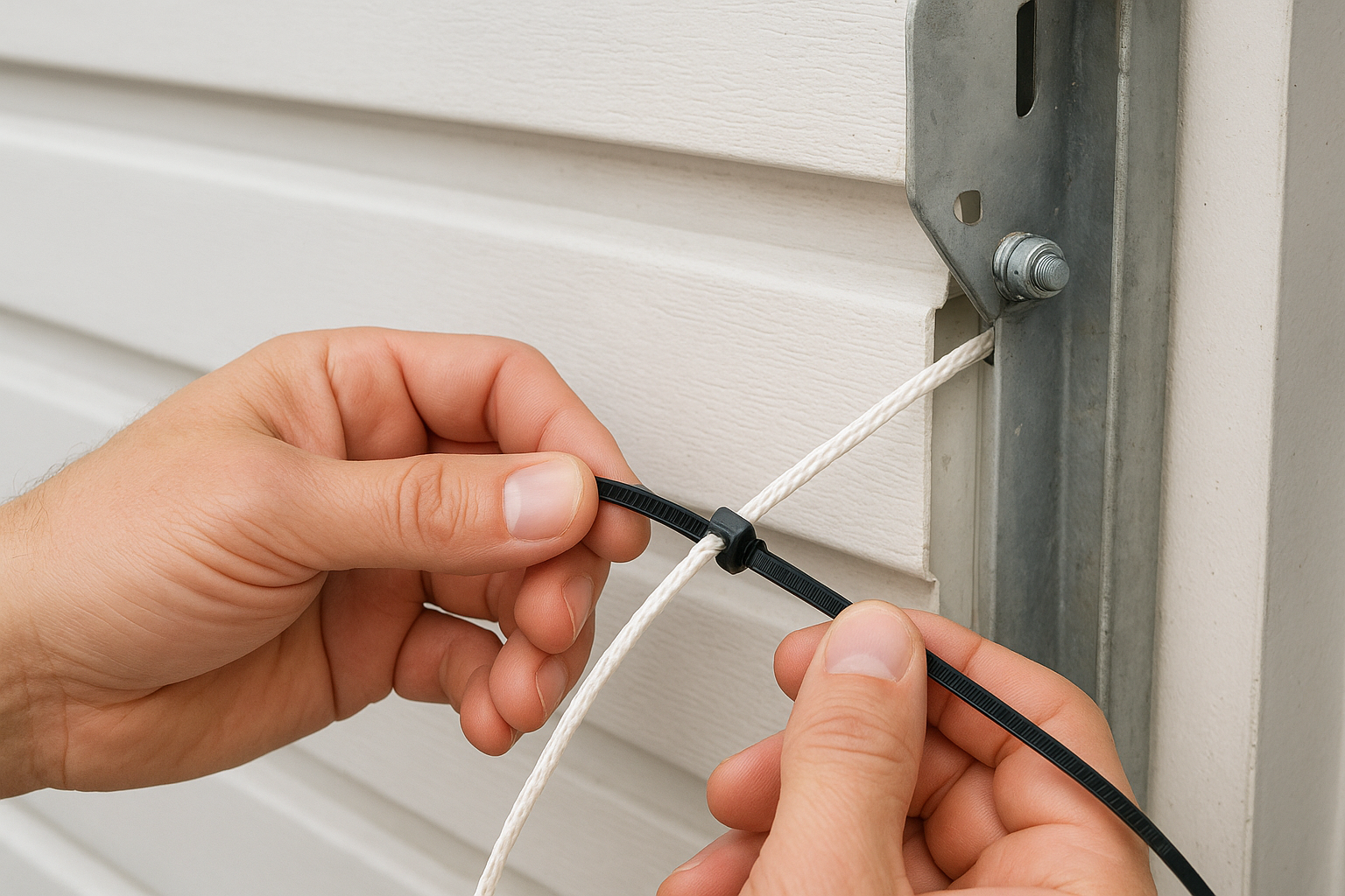 Simple ways to shield or zip tie the release