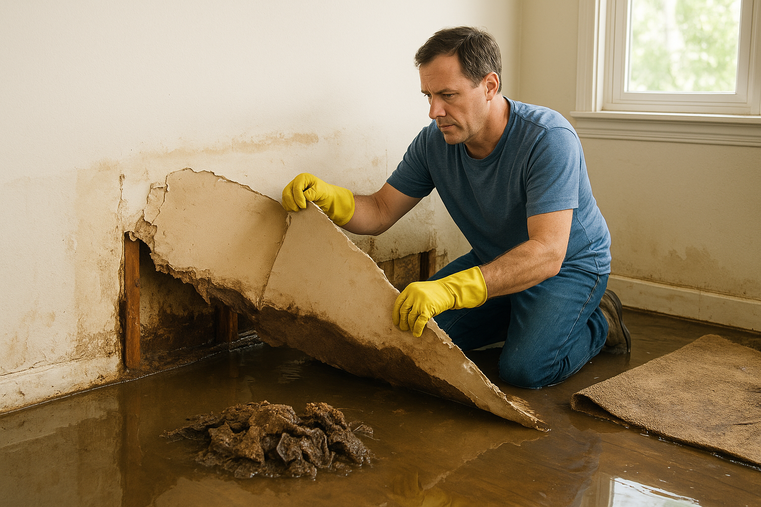 Pull out saturated materials