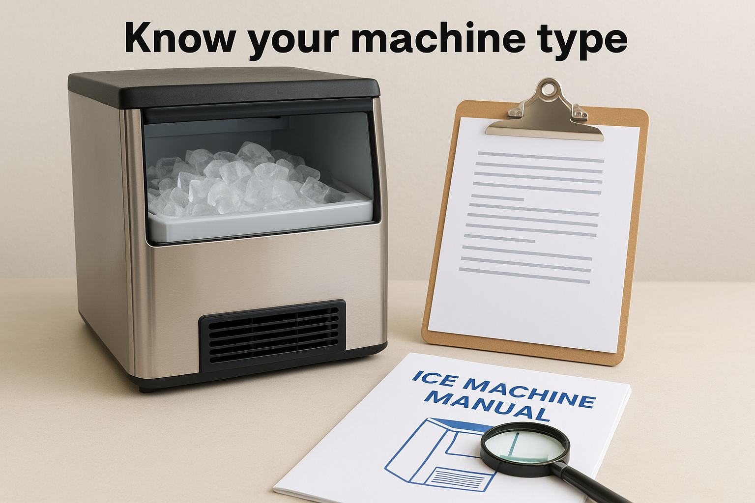Know your machine type