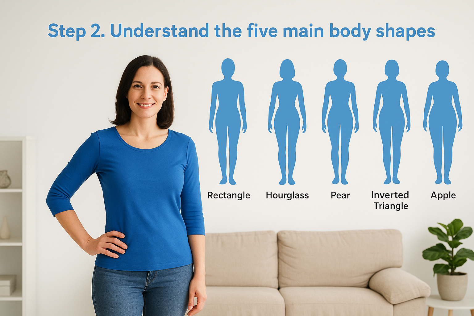 Step 2. Understand the five main body shapes