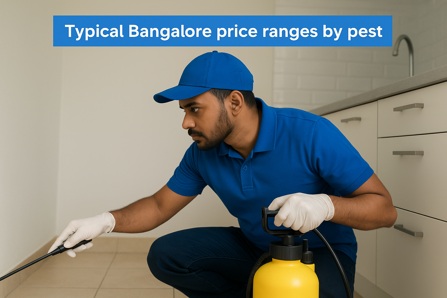 Typical Bangalore price ranges by pest