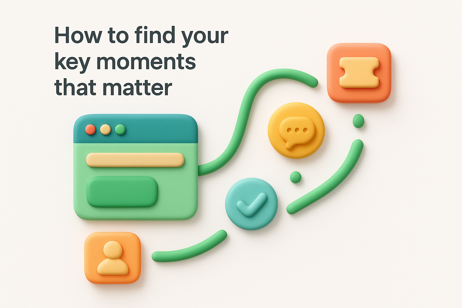 How to find your key moments that matter