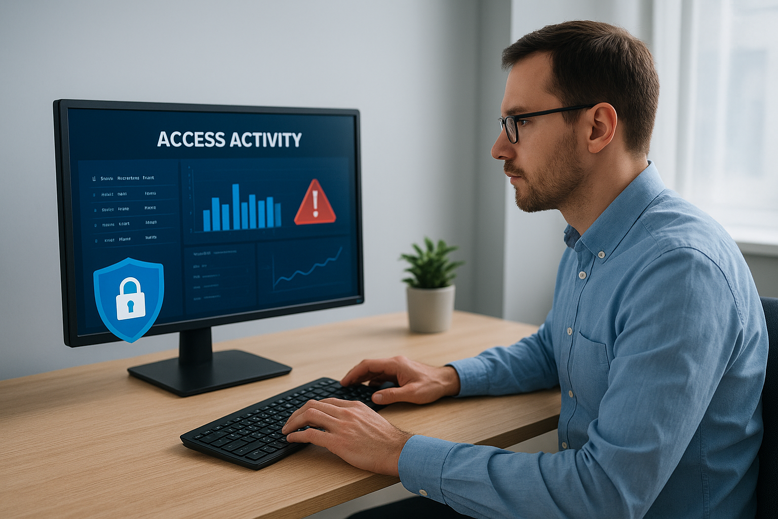 7. Monitor, log, and alert on access activity