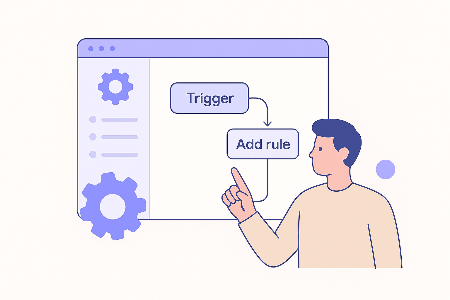 Set up automation rules