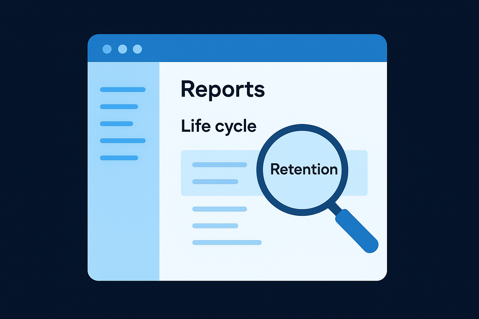 Finding the report in GA4