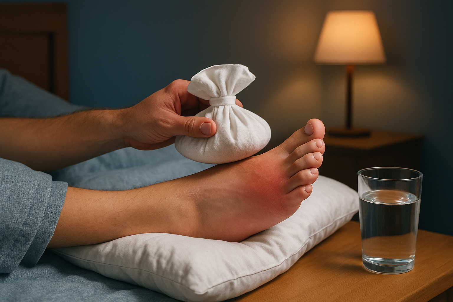 How to Get Relief During a Nighttime Gout Attack