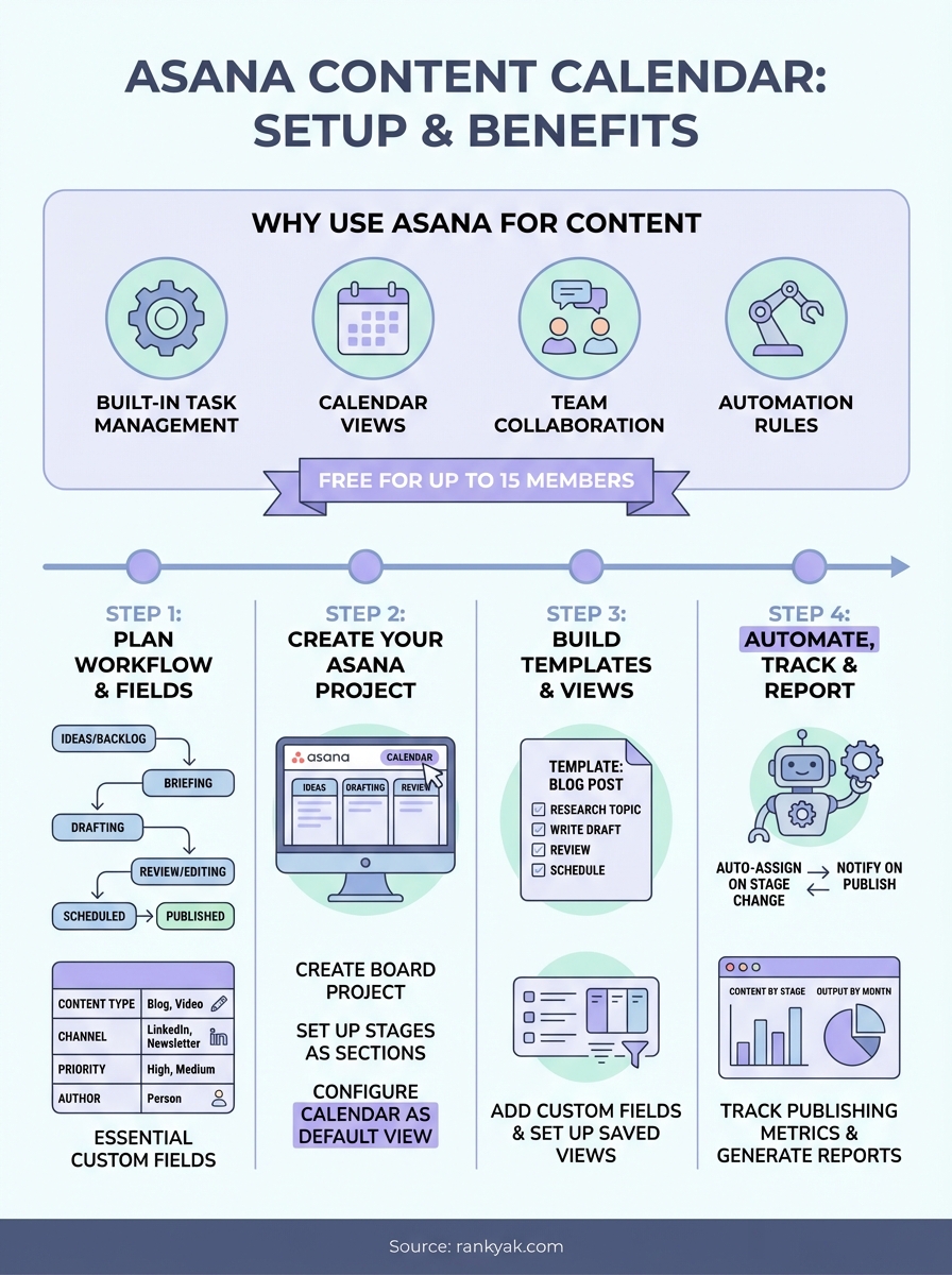 asana content calendar infographic