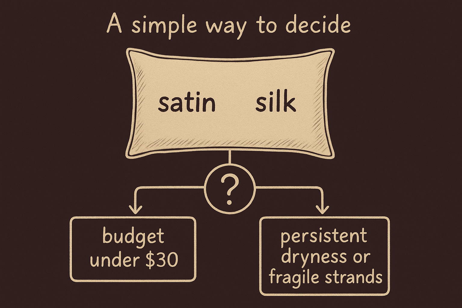 A simple way to decide
