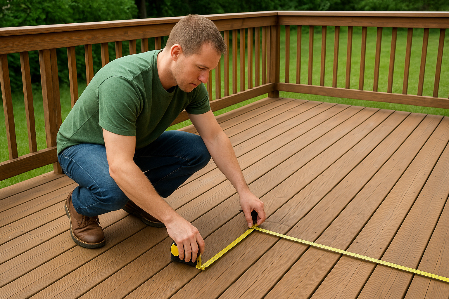 How to measure your deck
