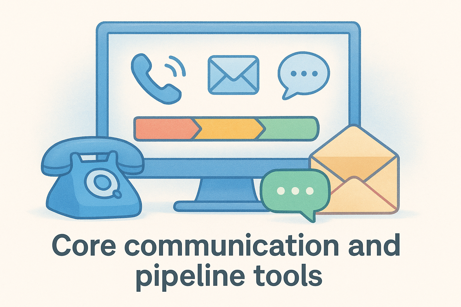 Core communication and pipeline tools