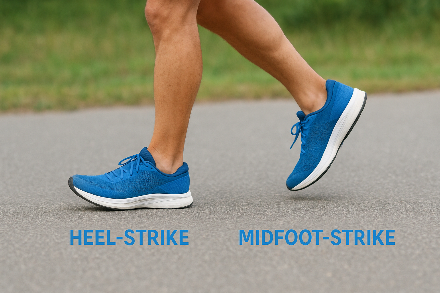 The link between drop and foot strike