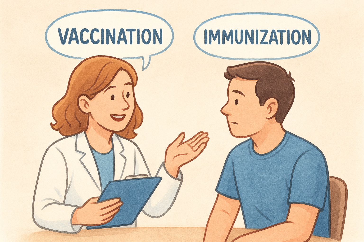 When talking to healthcare providers