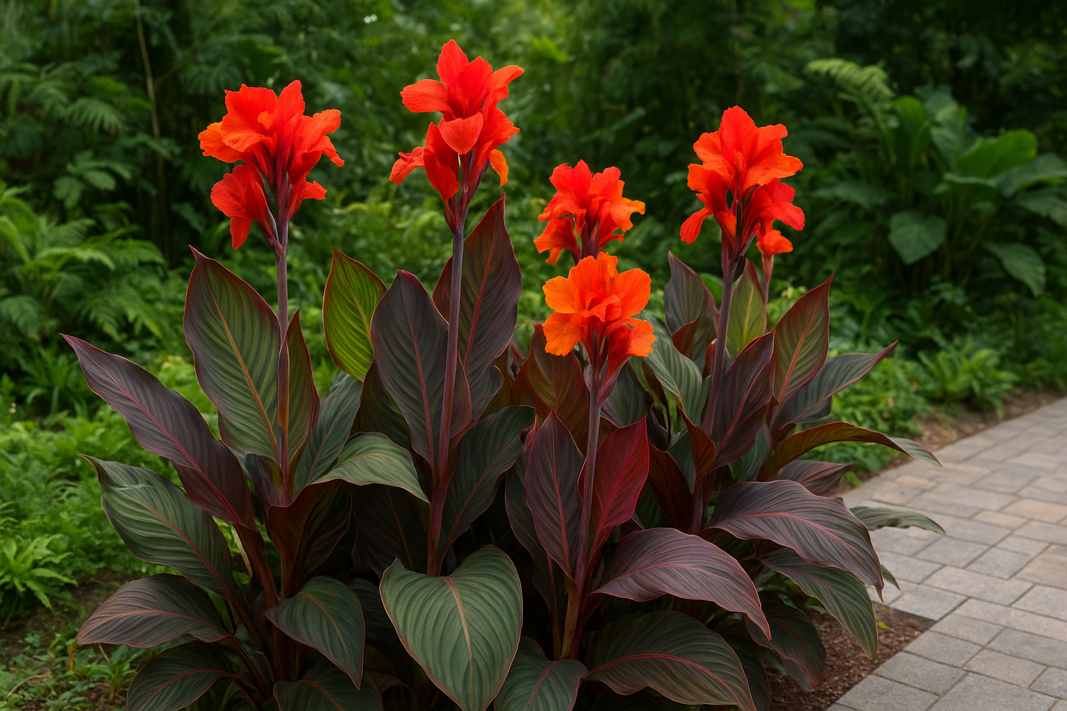 8. Canna lily